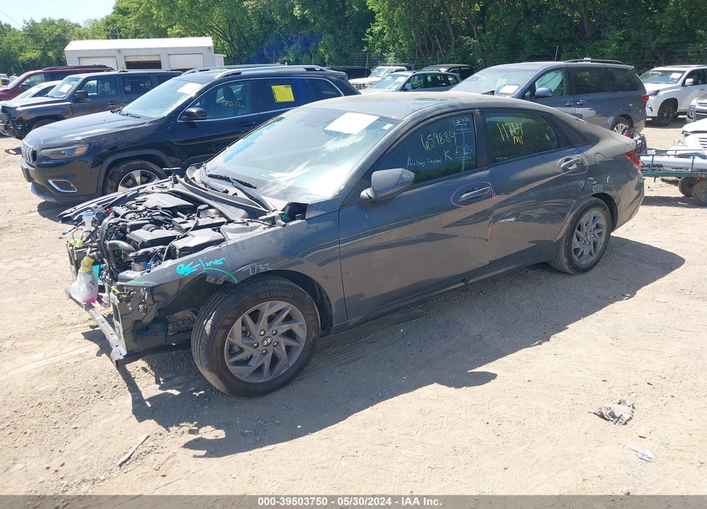 2024 HYUNDAI ELANTRA SEL VIN: KMHLM4DG1RU659884