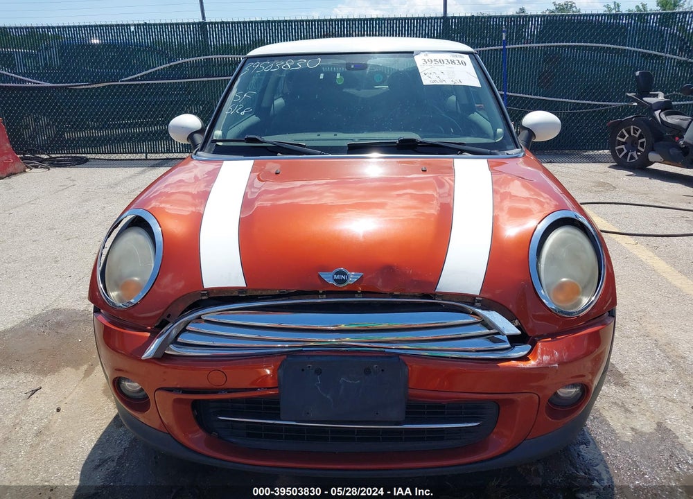 2012 MINI COOPER VIN: WMWSU3C53CT541999
