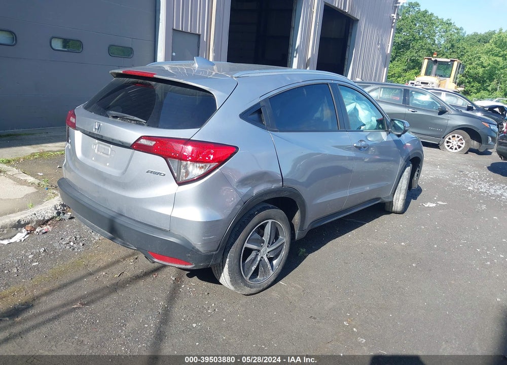 2022 HONDA HR-V AWD EX VIN: 3CZRU6H5XNM707250