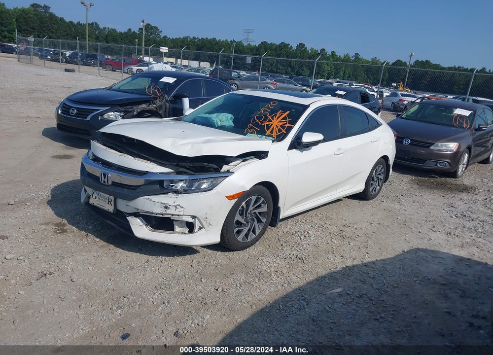 2017 HONDA CIVIC EX VIN: 19XFC2F78HE051556