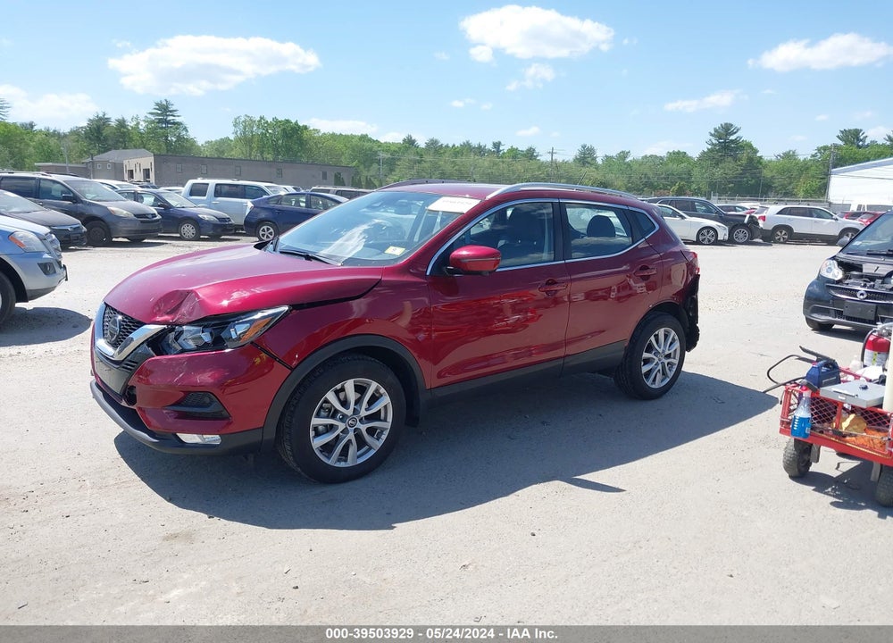 2022 NISSAN ROGUE SPORT SV AWD XTRONIC CVT VIN: JN1BJ1BW2NW491627
