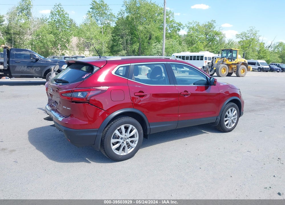 2022 NISSAN ROGUE SPORT SV AWD XTRONIC CVT VIN: JN1BJ1BW2NW491627