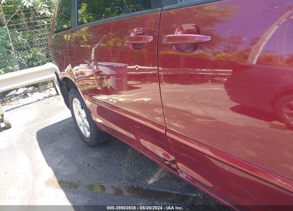2008 TOYOTA SIENNA LE VIN: 5TDZK23C78S124231