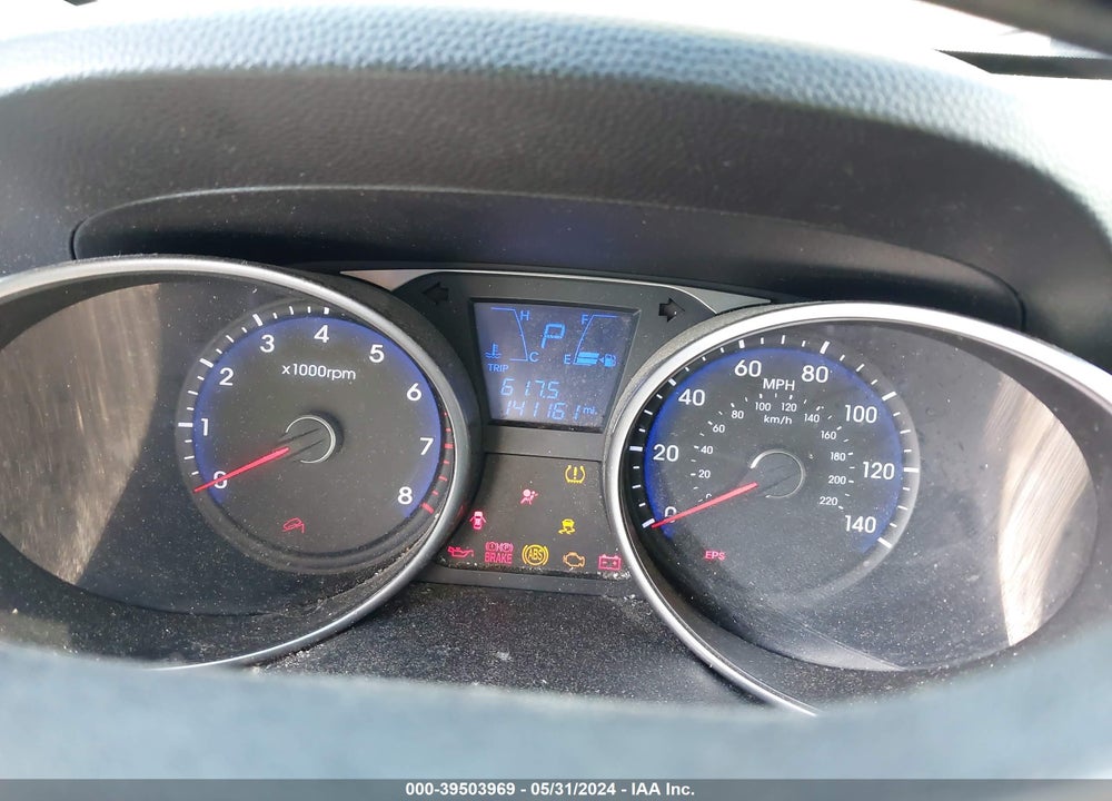 2010 HYUNDAI TUCSON GLS VIN: KM8JU3AC5AU056329