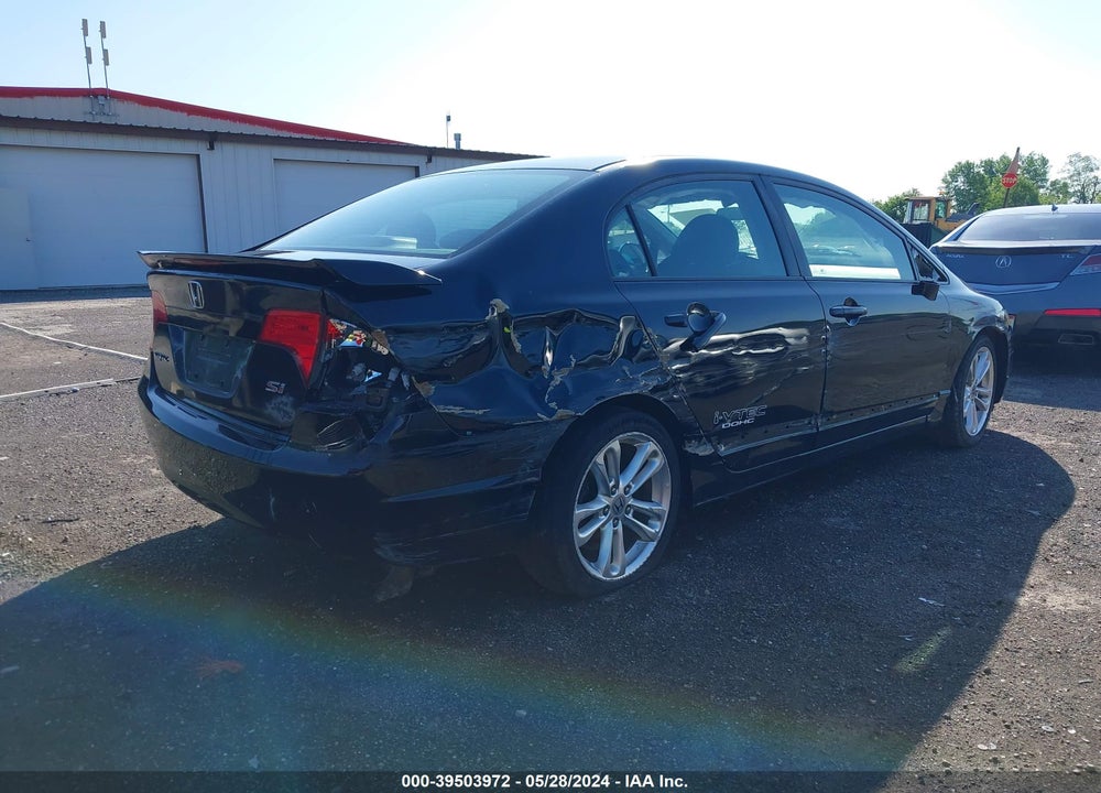 2008 HONDA CIVIC SI/SI MUGEN VIN: 2HGFA55578H712717