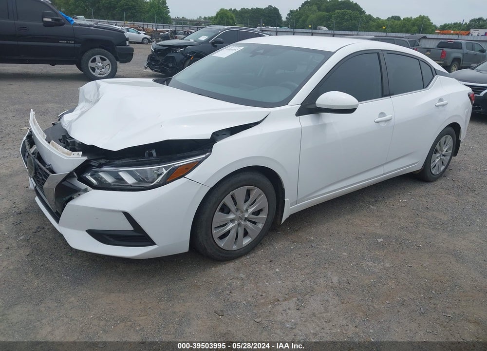 2021 NISSAN SENTRA S XTRONIC CVT VIN: 3N1AB8BV2MY243295