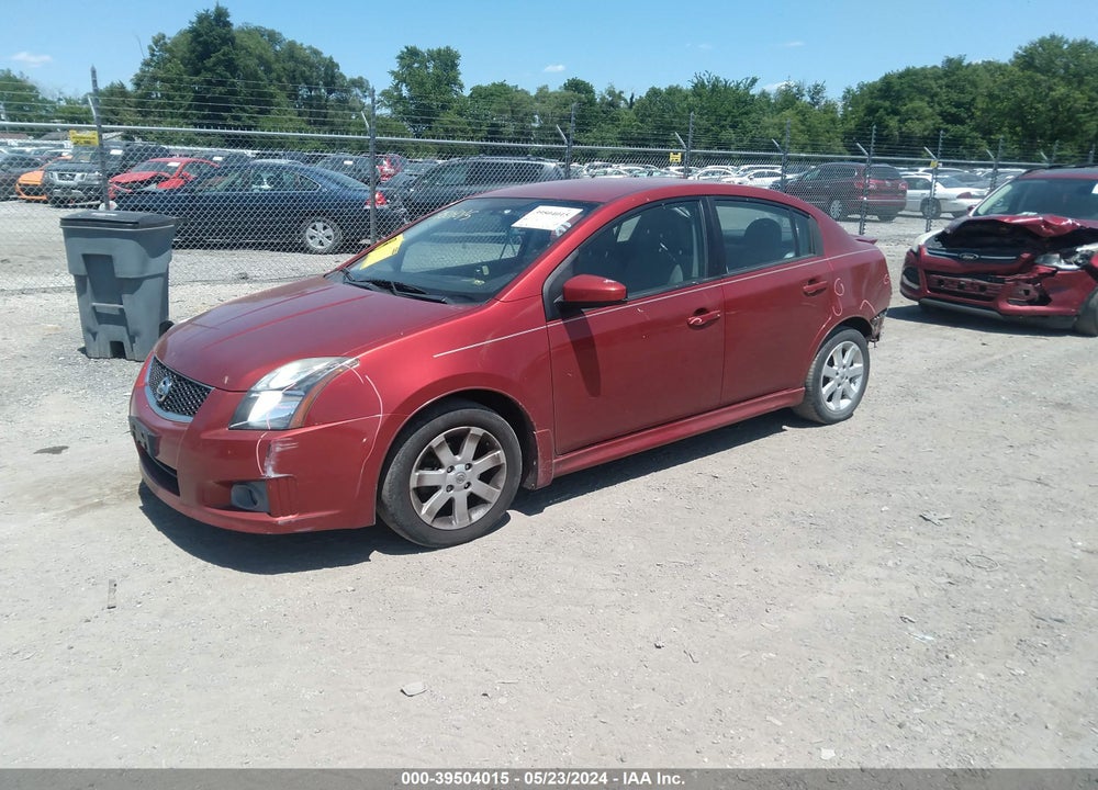 2011 NISSAN SENTRA 2.0SR VIN: 3N1AB6AP1BL632009