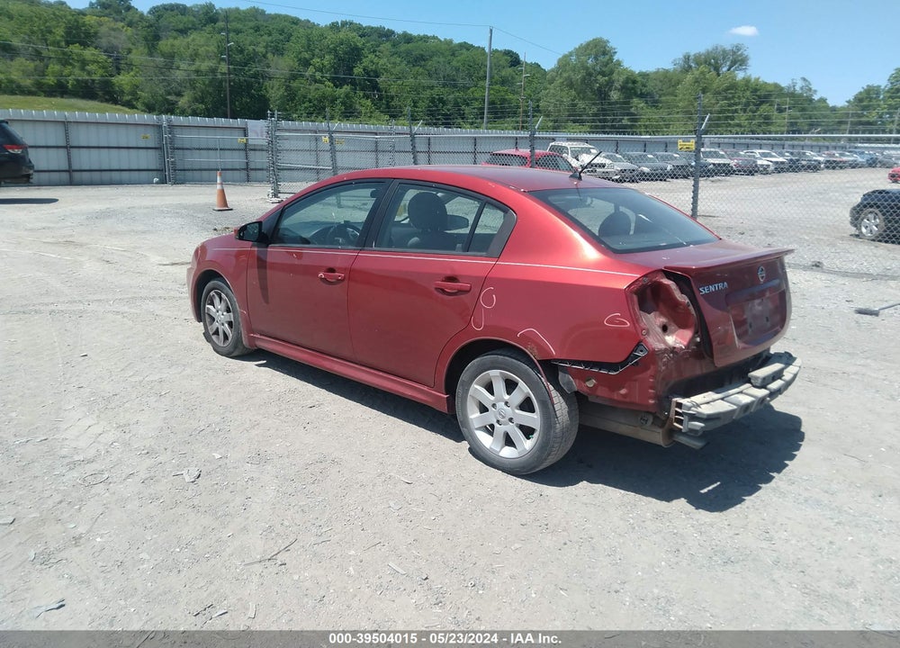 2011 NISSAN SENTRA 2.0SR VIN: 3N1AB6AP1BL632009