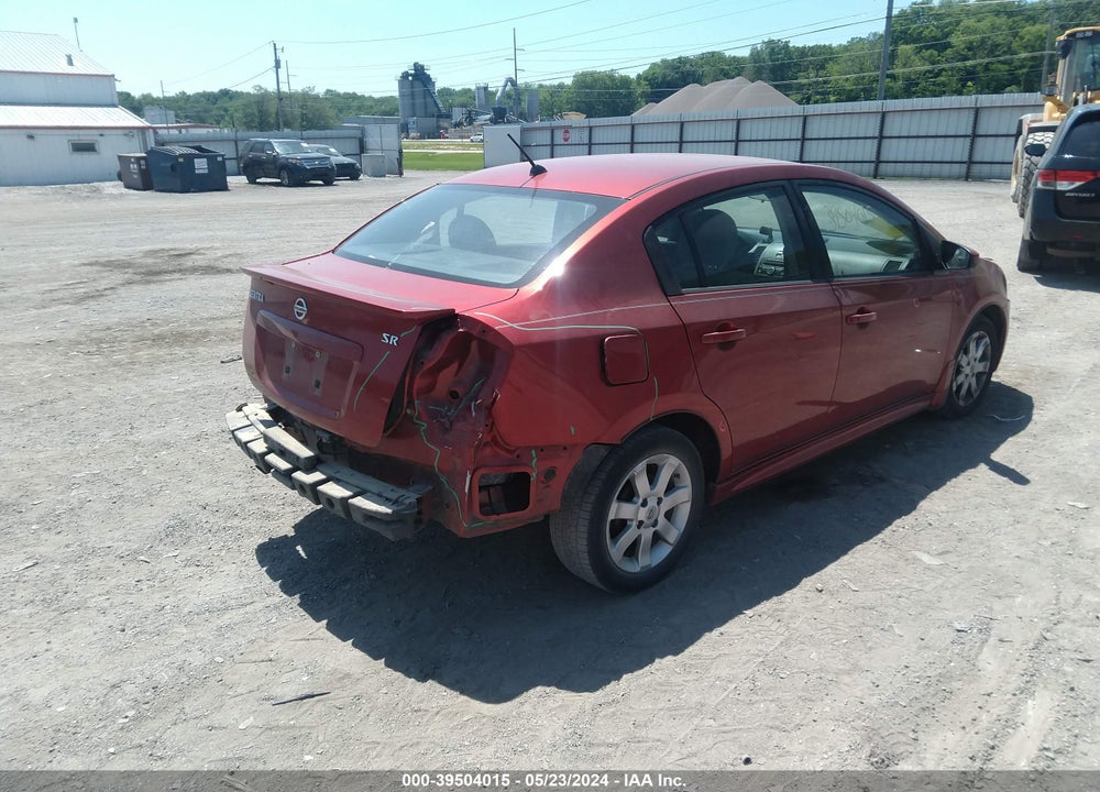 2011 NISSAN SENTRA 2.0SR VIN: 3N1AB6AP1BL632009