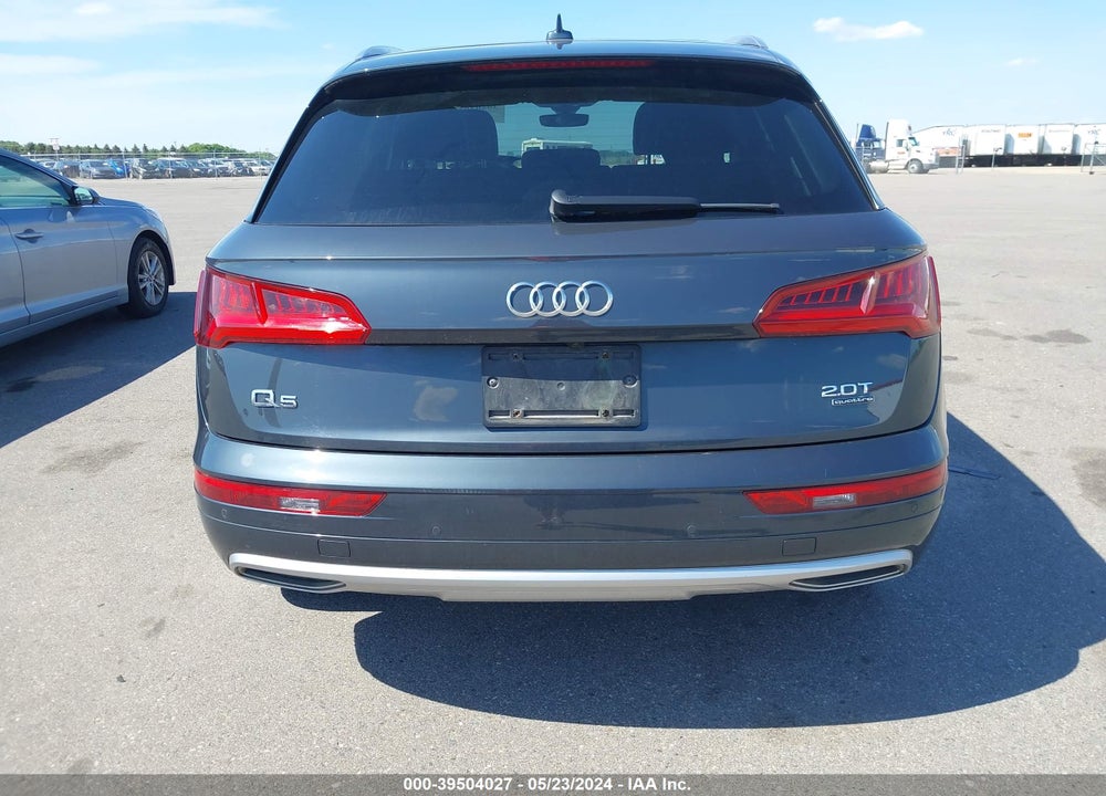 2018 AUDI Q5 2.0T PREMIUM/2.0T TECH PREMIUM VIN: WA1BNAFY0J2181520