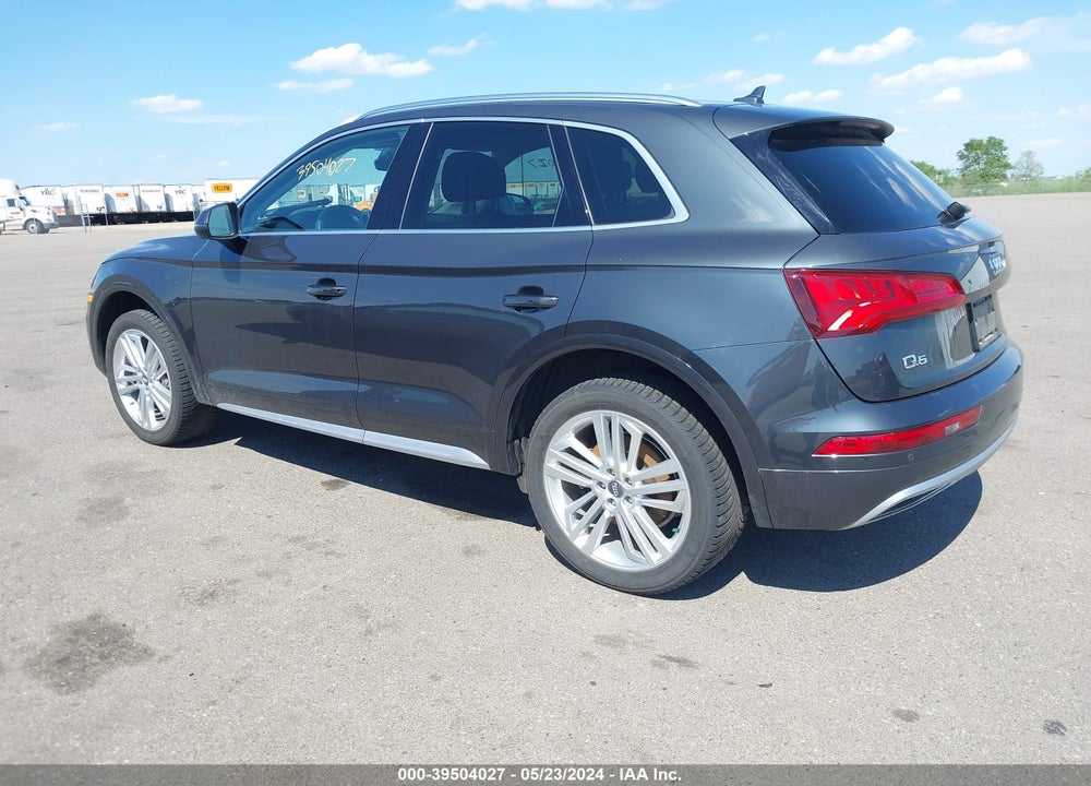 2018 AUDI Q5 2.0T PREMIUM/2.0T TECH PREMIUM VIN: WA1BNAFY0J2181520