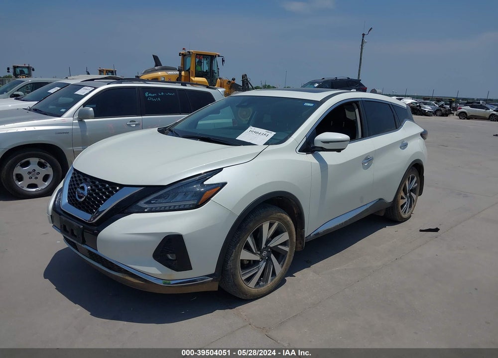 2022 NISSAN MURANO SL FWD VIN: 5N1AZ2CJ7NC119028