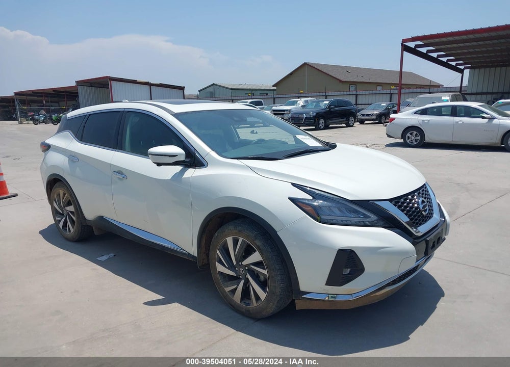 2022 NISSAN MURANO SL FWD VIN: 5N1AZ2CJ7NC119028