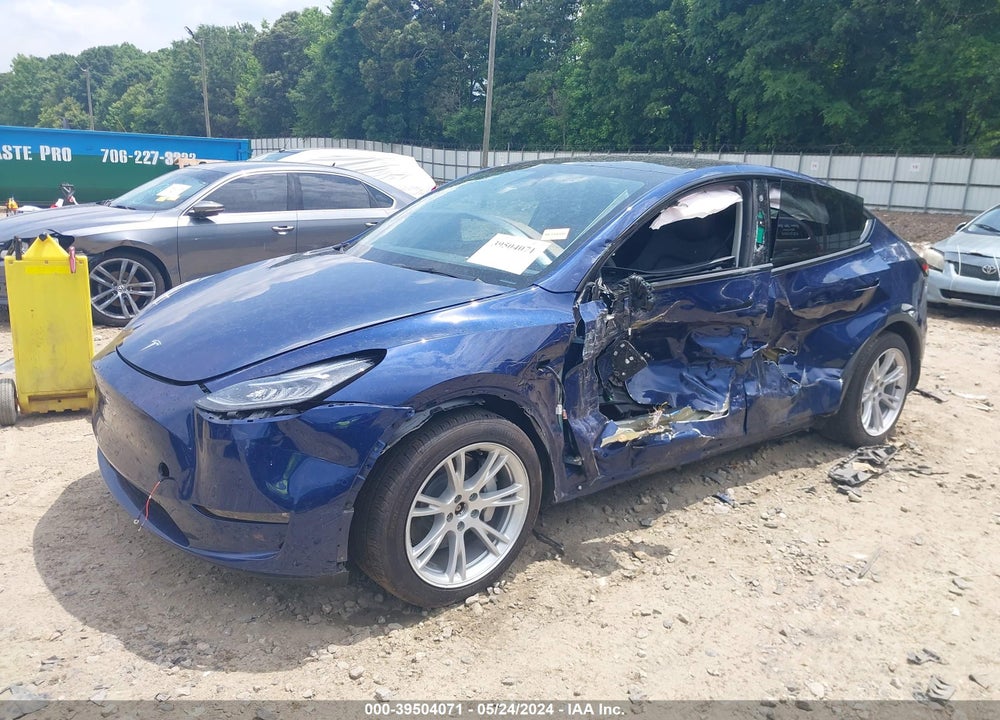 2023 TESLA MODEL Y AWD/LONG RANGE DUAL MOTOR ALL-WHEEL DRIVE VIN: 7SAYGAEE6PF582435