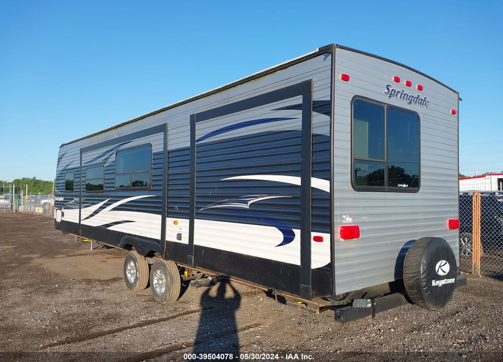 2016 KEYSTONE RV SPRINGDALE TRAVEL TRAILER VIN: 4YDT30329G3102582
