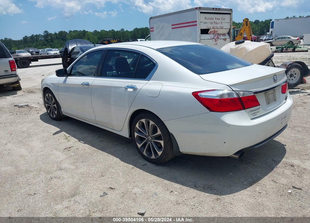 2015 HONDA ACCORD SPORT VIN: 1HGCR2F55FA009041
