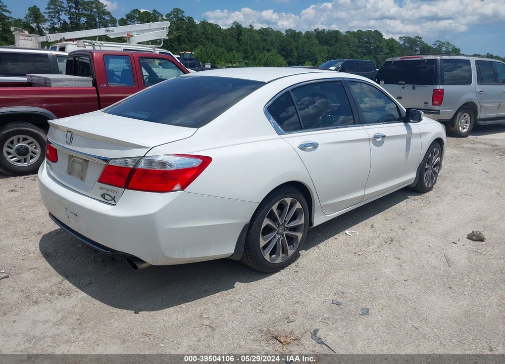 2015 HONDA ACCORD SPORT VIN: 1HGCR2F55FA009041