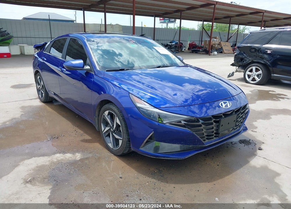 2022 HYUNDAI ELANTRA HYBRID LIMITED VIN: KMHLN4AJ7NU013692