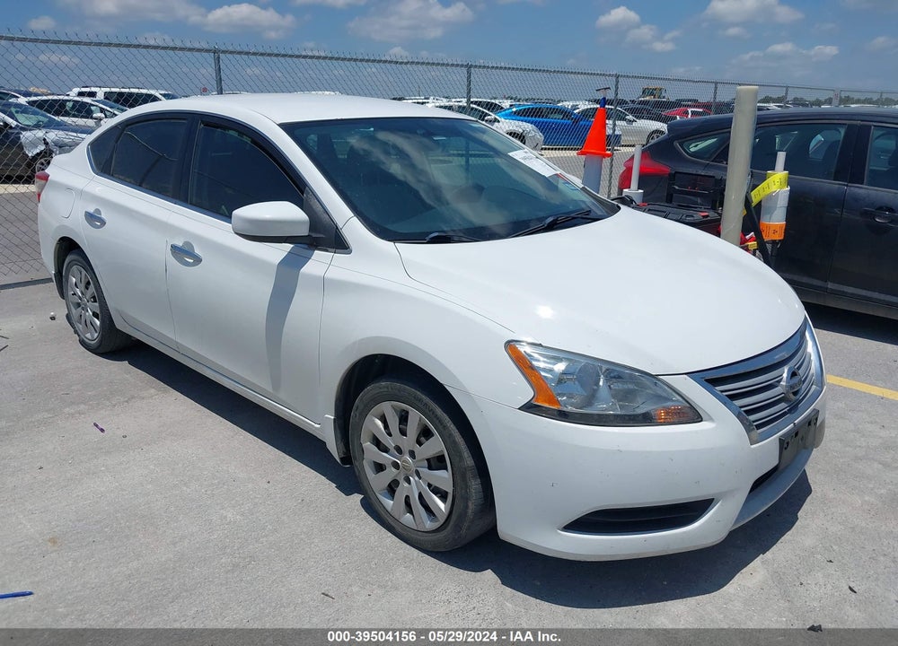 2015 NISSAN SENTRA S VIN: 3N1AB7AP9FY283082