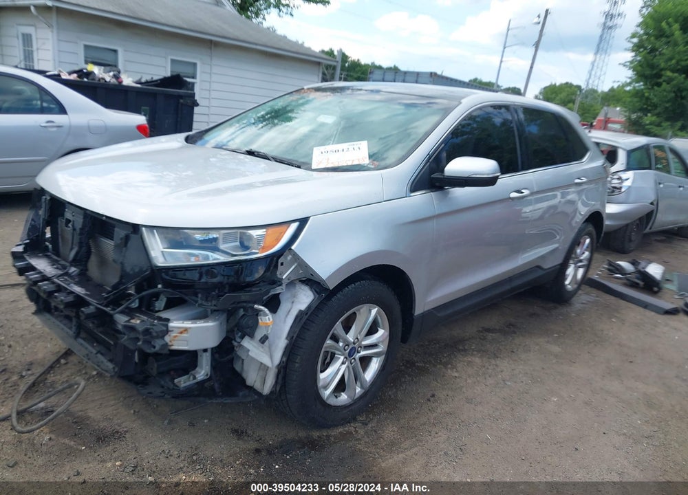 2015 FORD EDGE SEL VIN: 2FMTK4J89FBB46225
