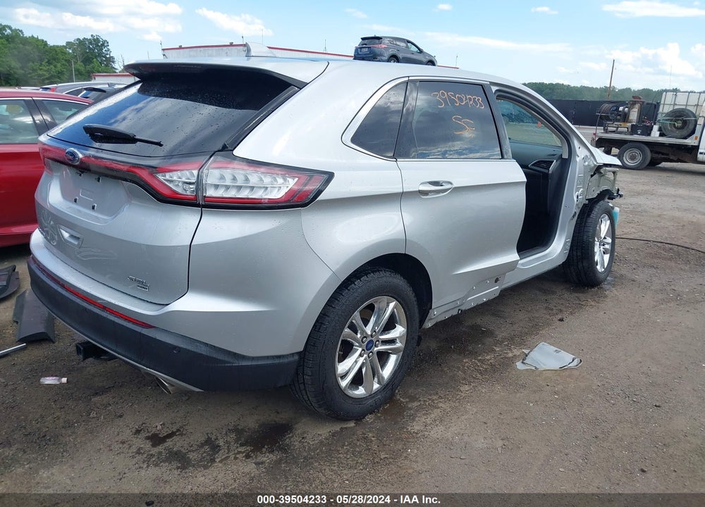 2015 FORD EDGE SEL VIN: 2FMTK4J89FBB46225