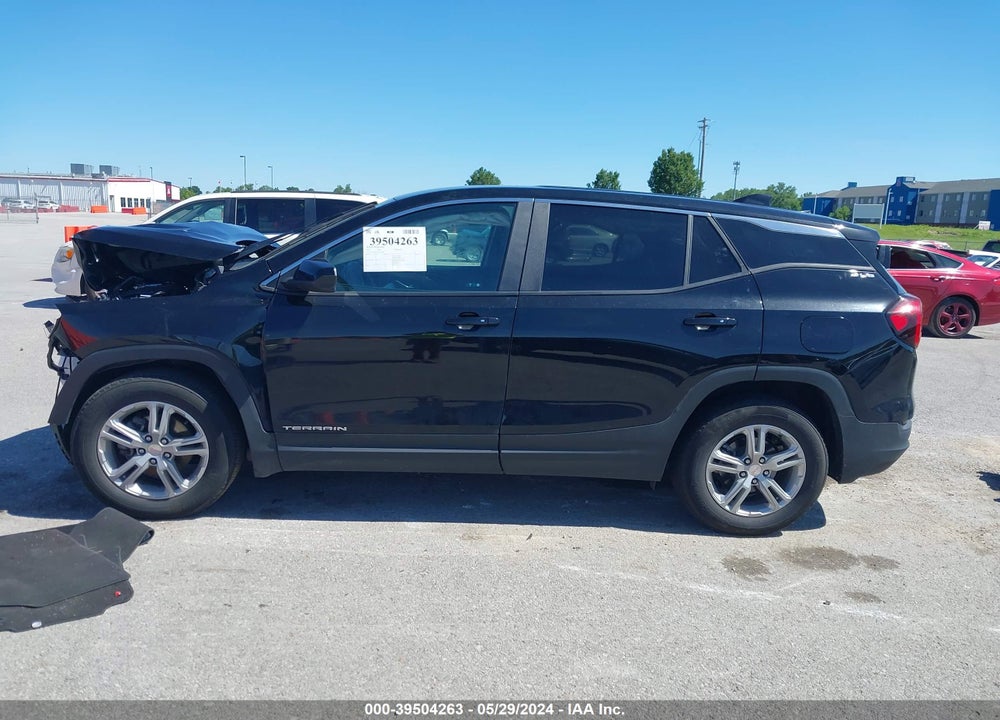 2022 GMC TERRAIN FWD SLE VIN: 3GKALMEV1NL308400