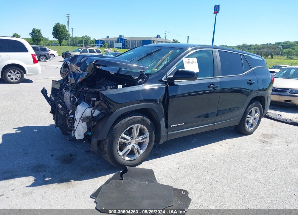2022 GMC TERRAIN FWD SLE VIN: 3GKALMEV1NL308400