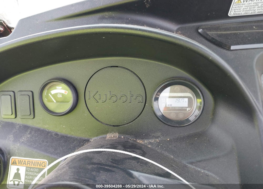 2023 KUBOTA RTV-250 VIN: A5KA1DGATPG020847