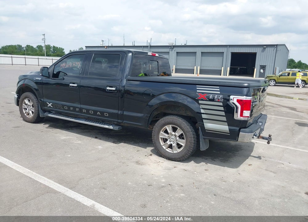 2017 FORD F-150 XLT VIN: 1FTFW1EF2HFA61287