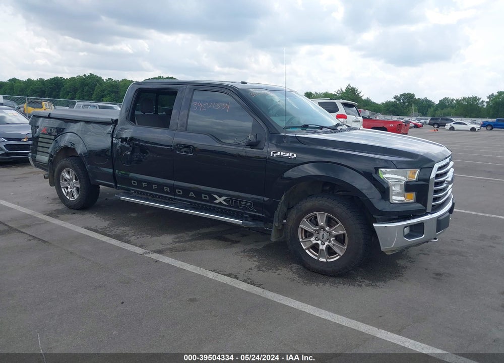2017 FORD F-150 XLT VIN: 1FTFW1EF2HFA61287