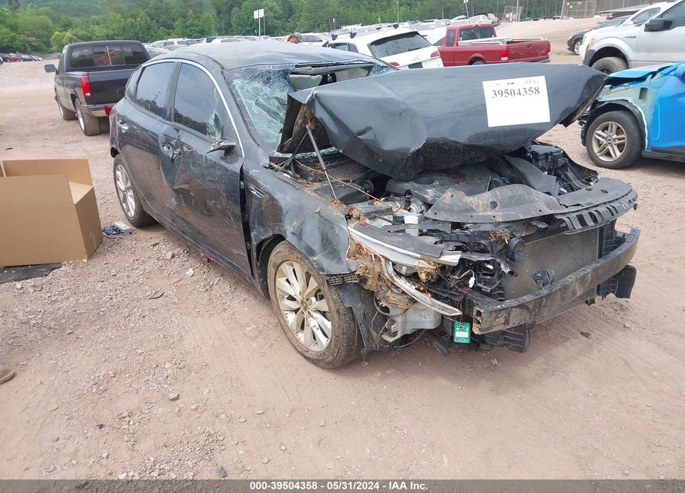 2016 KIA OPTIMA EX VIN: 5XXGU4L37GG021310