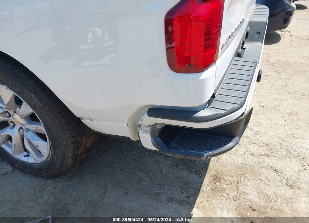 2022 CHEVROLET SILVERADO 1500 4WD SHORT BED CUSTOM VIN: 1GCPDBEK4NZ610673