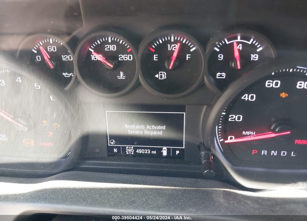 2022 CHEVROLET SILVERADO 1500 4WD SHORT BED CUSTOM VIN: 1GCPDBEK4NZ610673