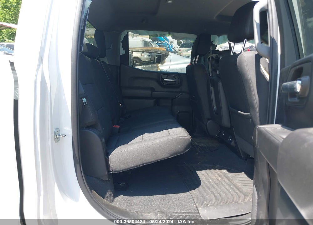 2022 CHEVROLET SILVERADO 1500 4WD SHORT BED CUSTOM VIN: 1GCPDBEK4NZ610673