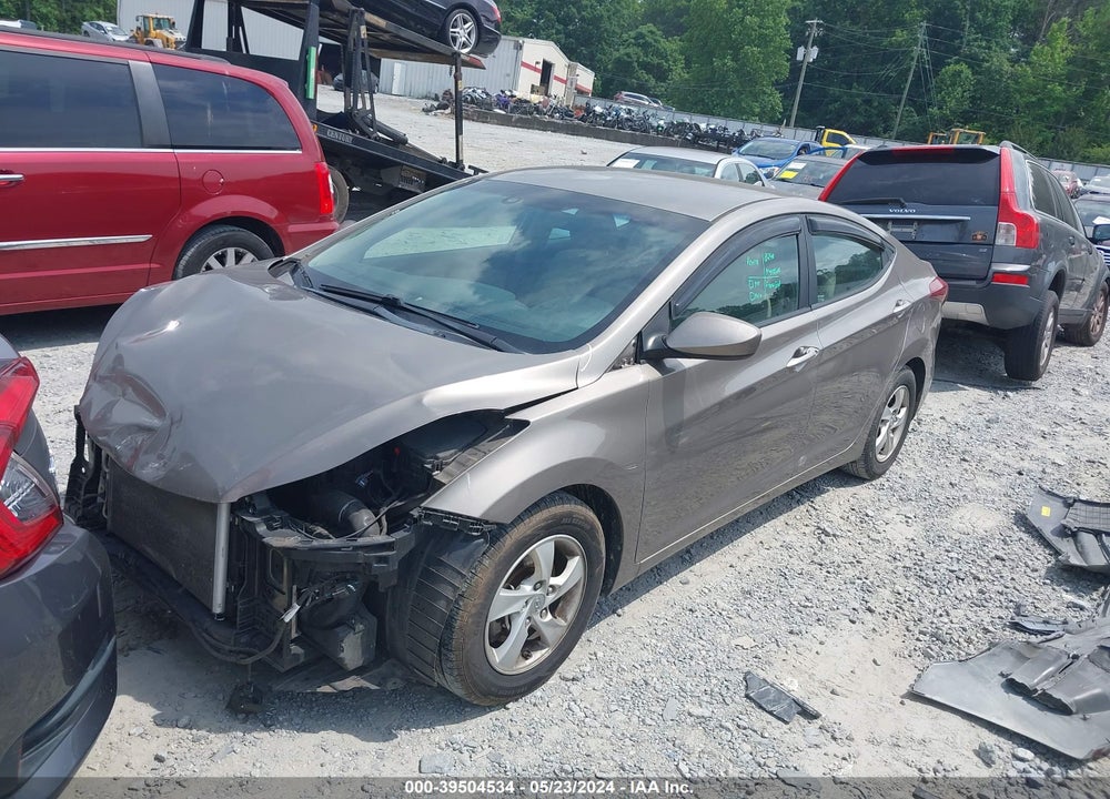 2015 HYUNDAI ELANTRA SE VIN: 5NPDH4AE6FH650216