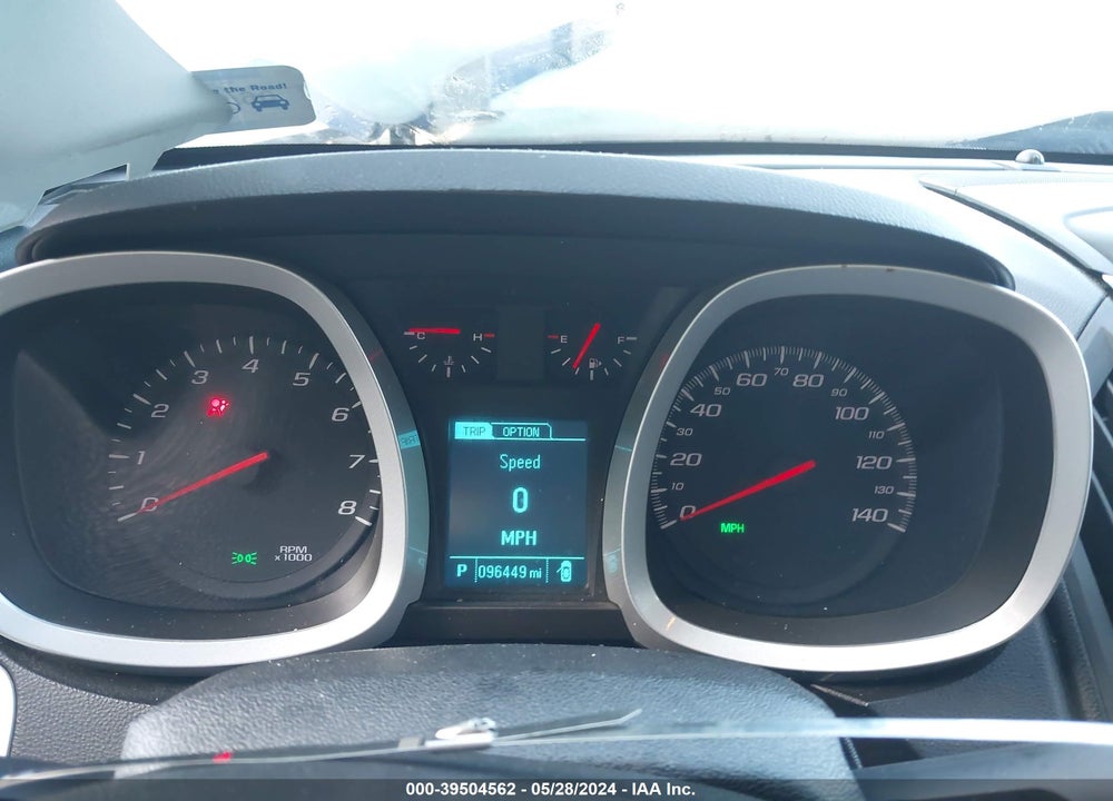 2013 CHEVROLET EQUINOX VIN: 2GNFLEEK9D6115998