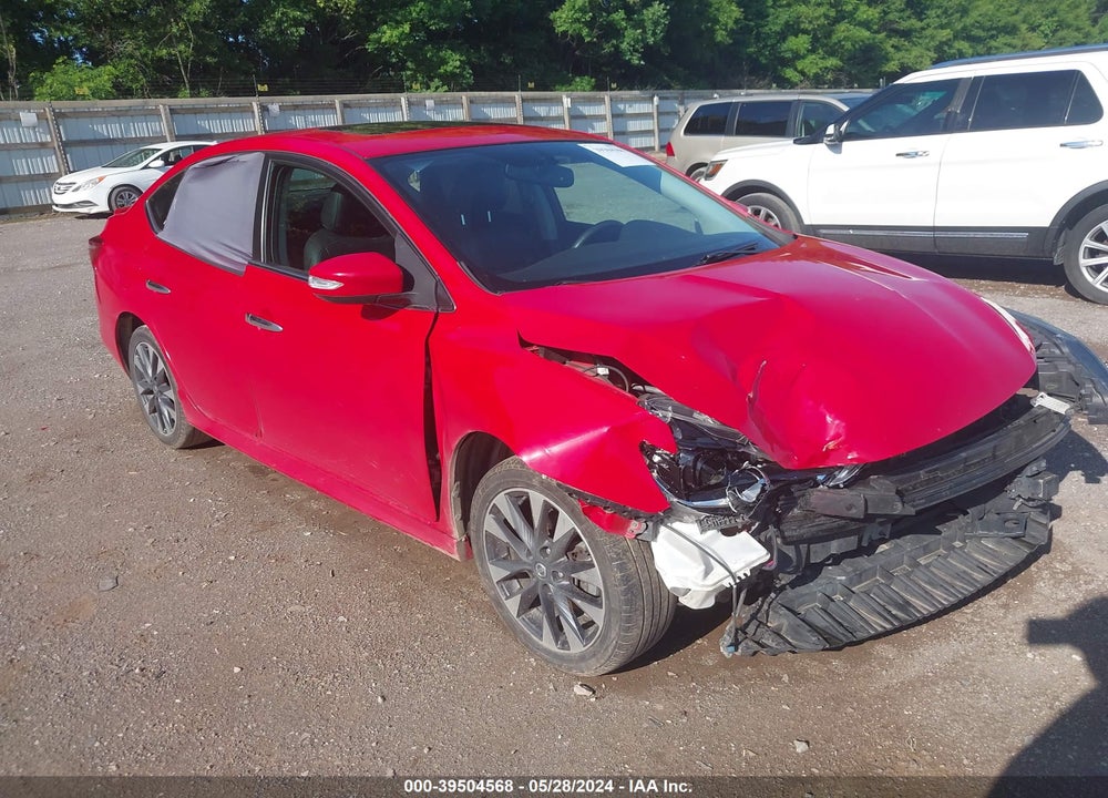 2019 NISSAN SENTRA SR VIN: 3N1AB7AP9KY316852