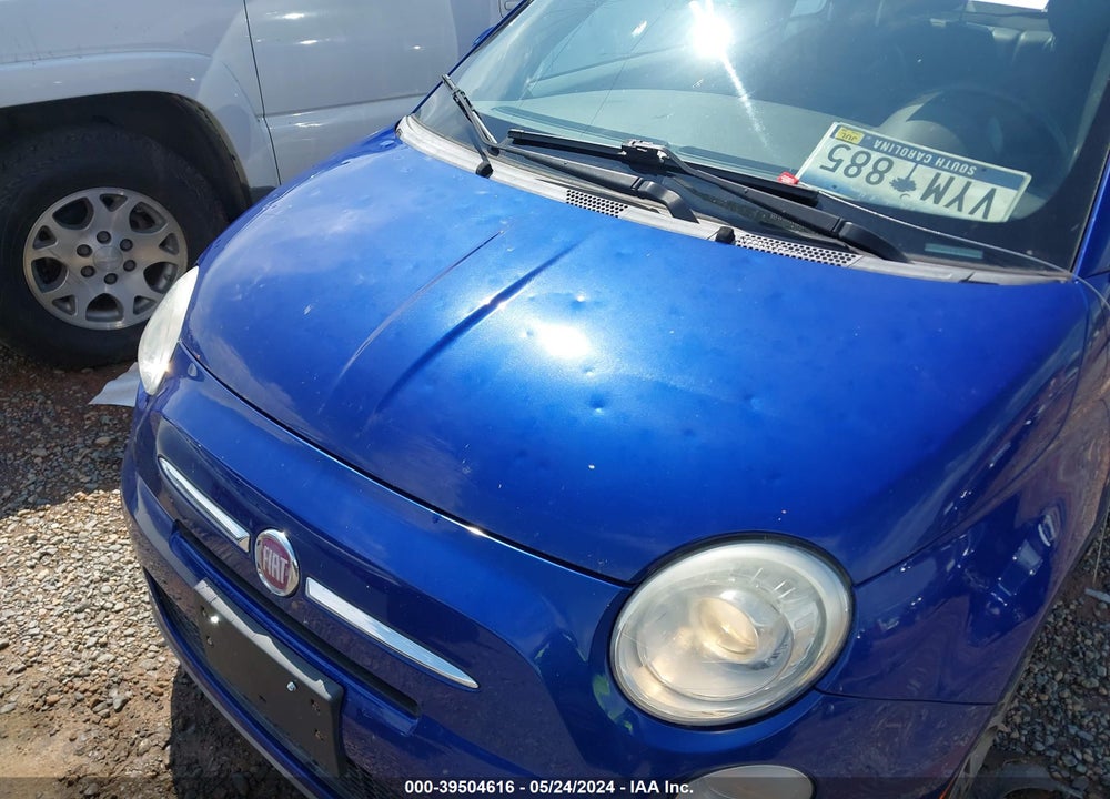 2012 FIAT 500 SPORT VIN: 3C3CFFBRXCT336583