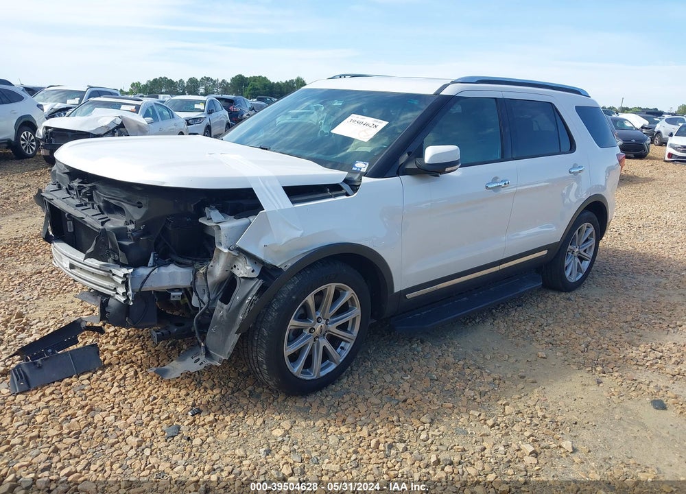 2016 FORD EXPLORER LIMITED VIN: 1FM5K7F85GGC23900