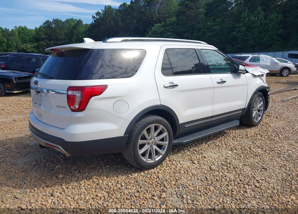 2016 FORD EXPLORER LIMITED VIN: 1FM5K7F85GGC23900