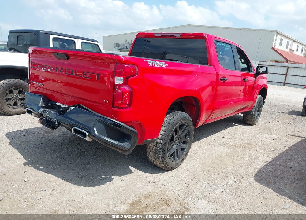 2021 CHEVROLET SILVERADO 1500 4WD SHORT BED LT TRAIL BOSS VIN: 3GCPYFED9MG401960