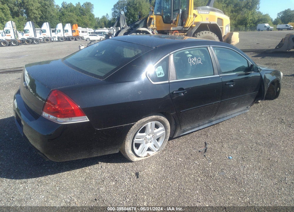 2012 CHEVROLET IMPALA LT VIN: 2G1WG5E39C1314334