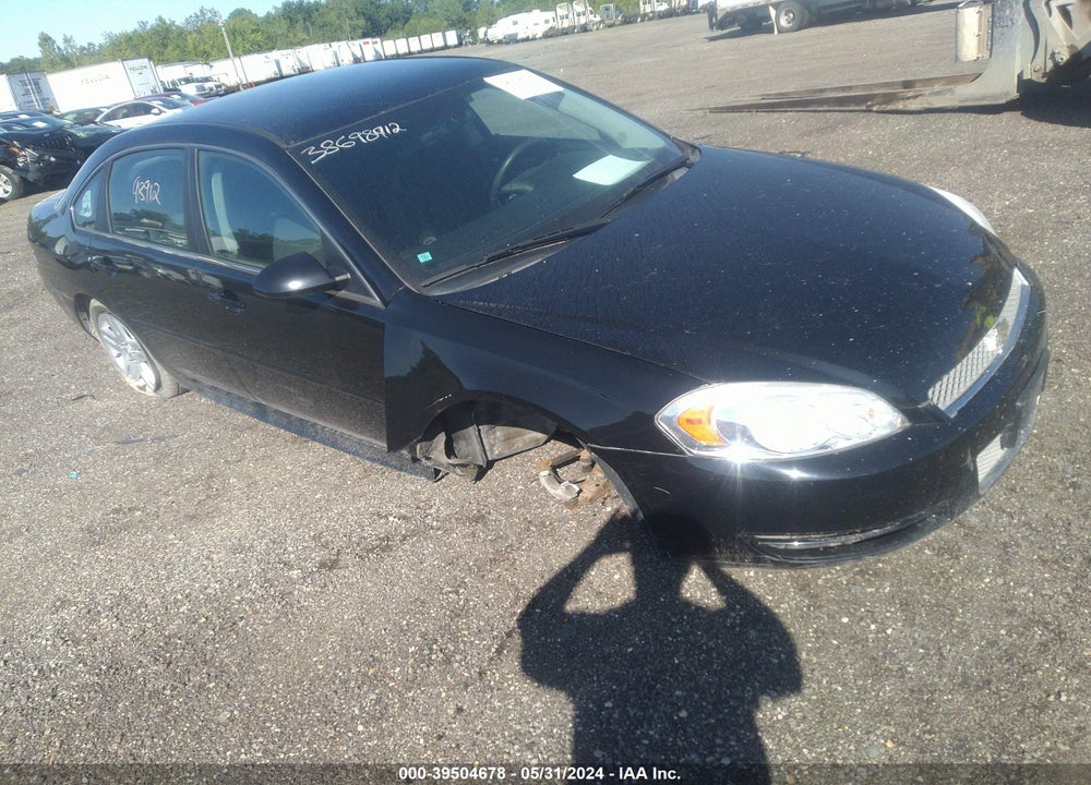 2012 CHEVROLET IMPALA LT VIN: 2G1WG5E39C1314334