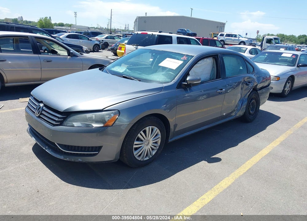 2015 VOLKSWAGEN PASSAT 1.8T S VIN: 1VWAT7A37FC062044