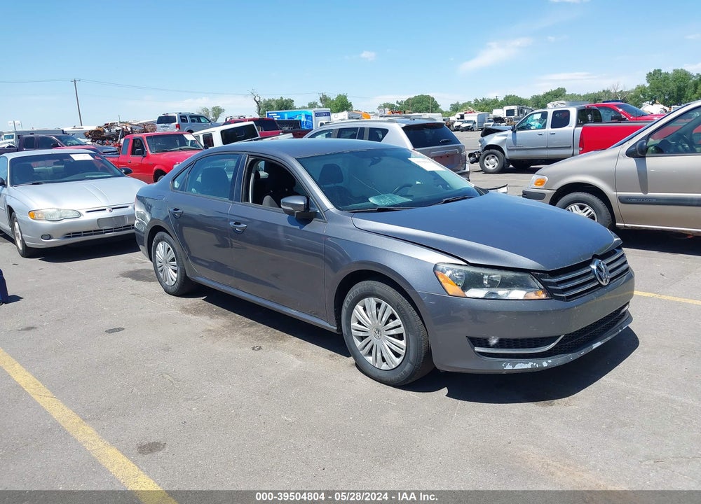 2015 VOLKSWAGEN PASSAT 1.8T S VIN: 1VWAT7A37FC062044