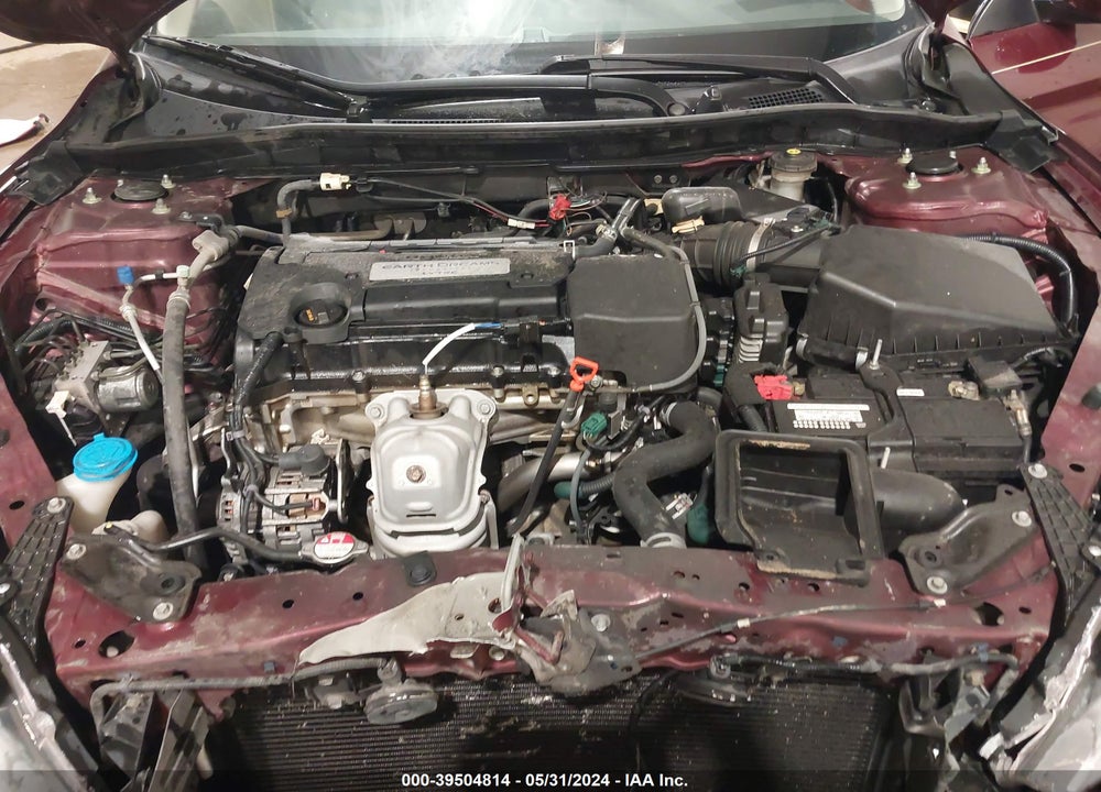 2016 HONDA ACCORD LX VIN: 1HGCR2F33GA005599