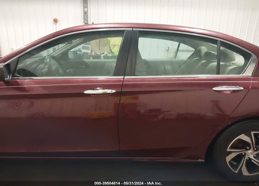 2016 HONDA ACCORD LX VIN: 1HGCR2F33GA005599