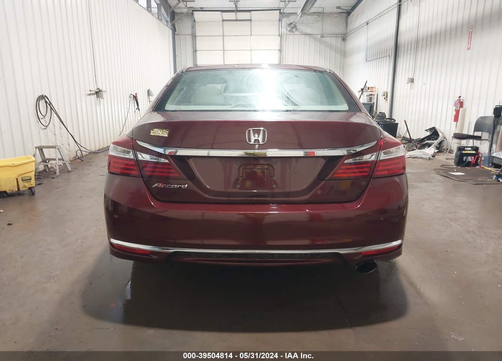 2016 HONDA ACCORD LX VIN: 1HGCR2F33GA005599