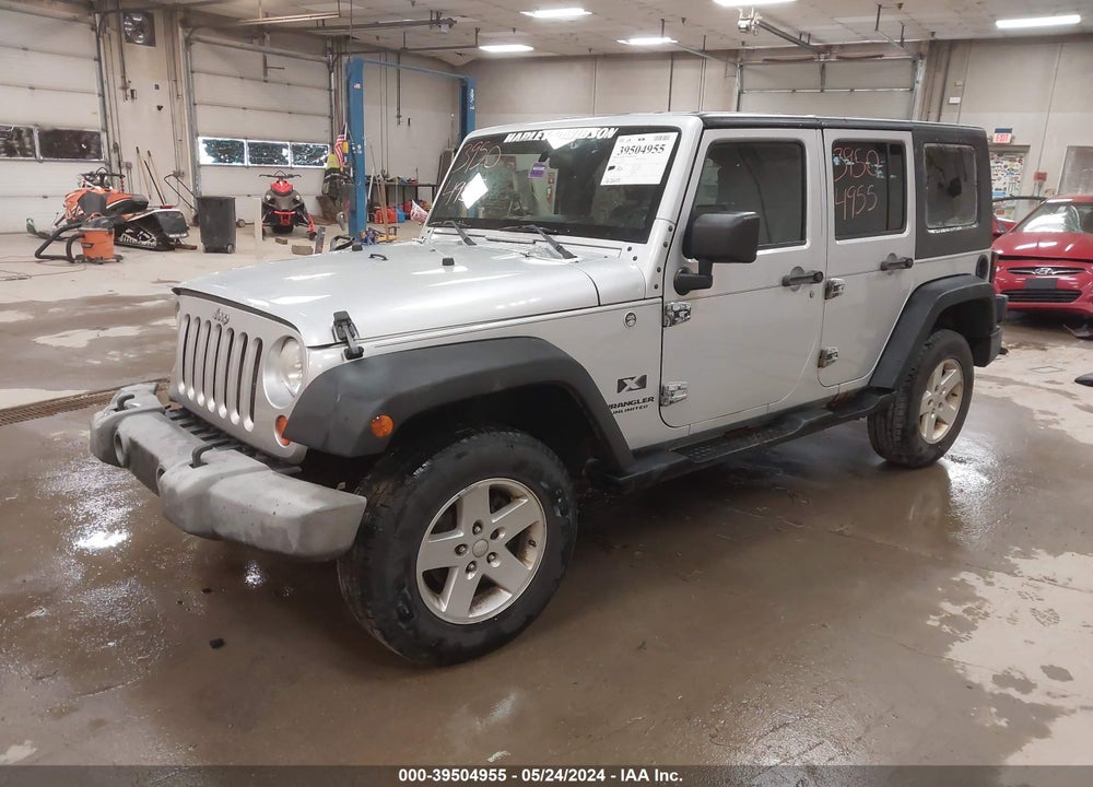 2008 JEEP WRANGLER UNLIMITED X VIN: 1J4GA39188L519231