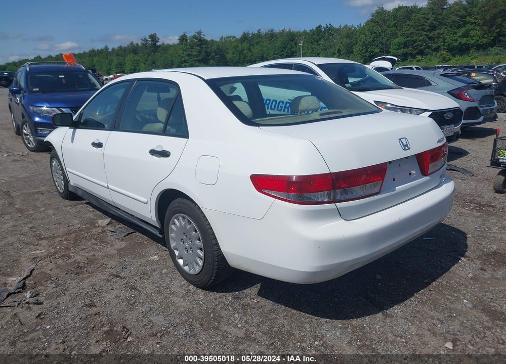 2004 HONDA ACCORD 2.4 DX VIN: 1HGCM561X4A013256